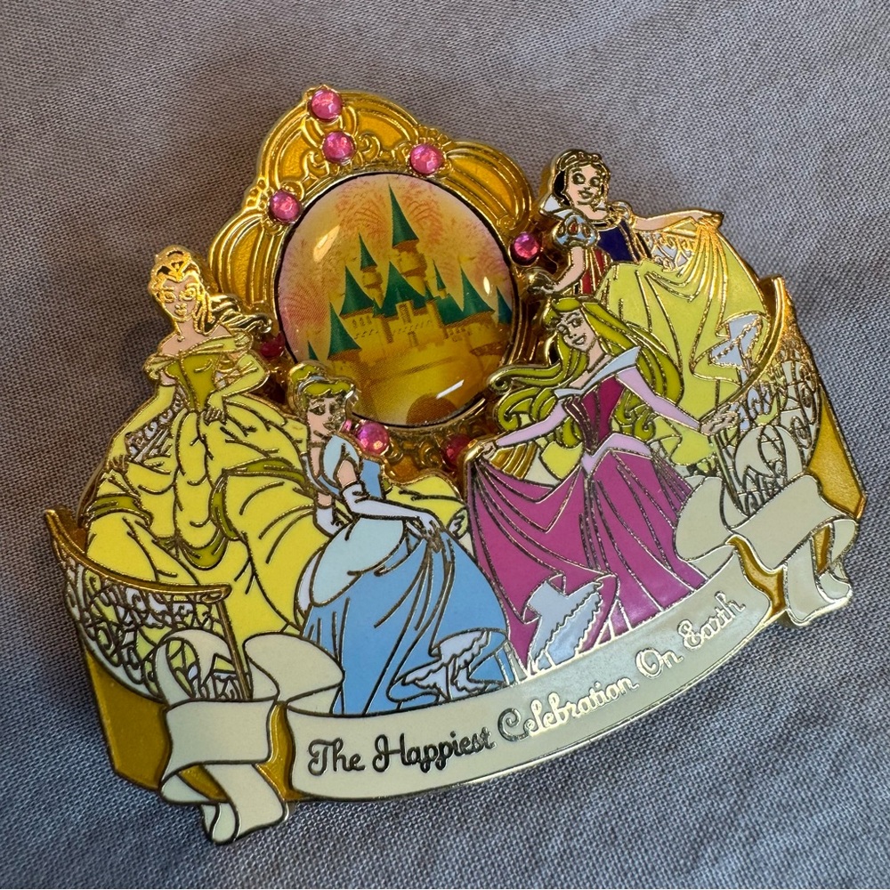 Disney The Happiest Celebration On Earth Princess Pin 2005